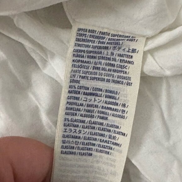 Abercrombie Kids Y2K Floral White Skirt Navy Blue Top Dress Size XL Preppy Cute - Picture 10 of 10